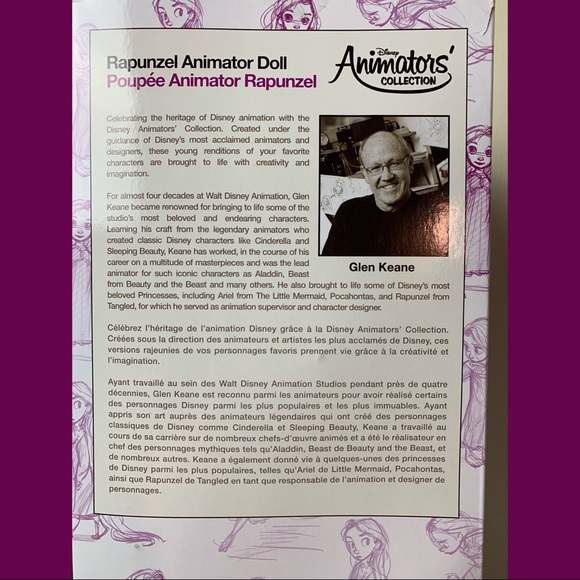 Disney Animators Limited Run Rapunzel Baby Doll - Picture 3 of 8